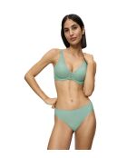 Hoog uitgesneden slip Body Make-Up Illusion Lace Highleg Tai turquoise haze