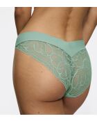 Hoog uitgesneden slip Body Make-Up Illusion Lace Highleg Tai turquoise haze