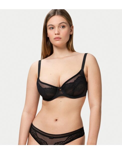Beauty-Full Darling W02 zwarte beugelbeha