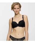 Soutien-gorge avec armatures ampliforme Amourette Charm WP noir