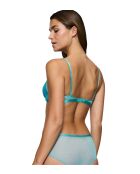 Crazy Stupid Love WHU ozeanblauer Push-up-BH mit Bügel