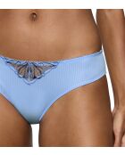 Wild Iris Florale Tai Brise laag uitgesneden slips