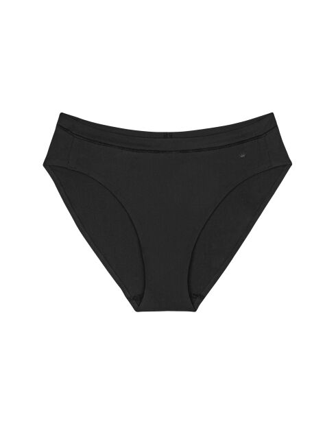 Set van 2 zwarte Smart Micro Tai EX 2P hoog uitgesneden slips