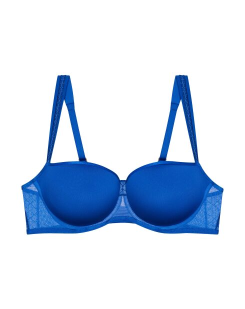 Reggiseno con ferretto da balcone amplificato blu chiaro Palina Cosmic Heartbeat WHP