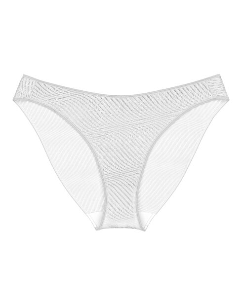 Harmony Spotlight Tai01 weißer, tief ausgeschnittener Slip