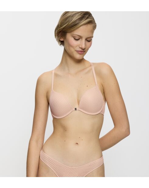Harmony Spotlight WHUF vijgenroze bh met push-up sluiting aan de voorkant