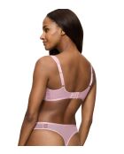 Soutien-gorge avec armatures balconnet ampliforme Palina Cosmic Heartbeat WHP rose vintage