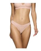 Harmony Spotlight Braziliaanse slip met hoge pijpen en hoge pijpen Braziliaans vijgenroze