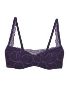 Uitgebreid balkon Body Make-Up Illusion Lace Pruisisch blauw balkon