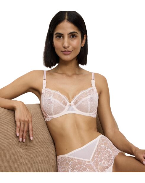 Reggiseno con ferretto Peony Florale W Angora