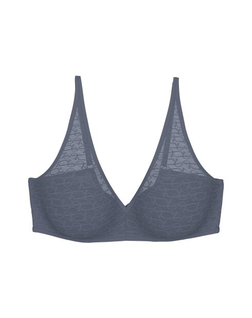 Triumph Signature Sheer P EX Amplified Bügel-BH, Wolkenblau