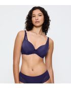 Reggiseno Amourette Spotlight WHP X blu di Prussia amplificato con ferretto da balcone