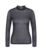 Top nero trasparente Triumph Signature
