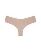 Braziliaanse slip met hoge taille Flex Smart Highleg Brazilian EX zachte praline