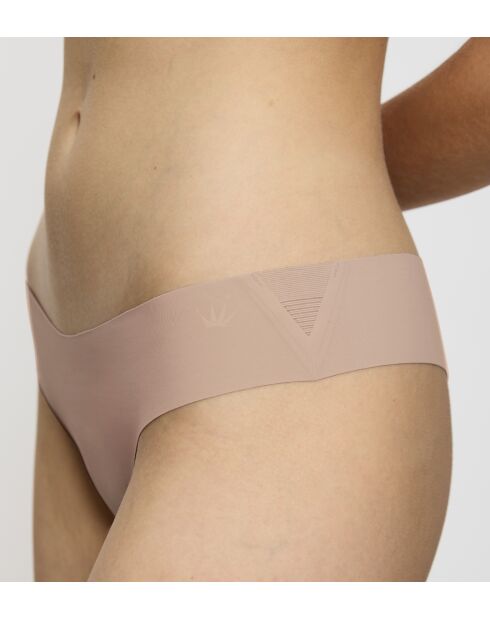 Braziliaanse slip met hoge taille Flex Smart Highleg Brazilian EX zachte praline