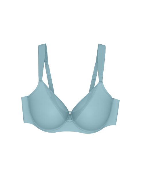 True Shape Sensation T W01 Underwire Minimizer BH Silberblau
