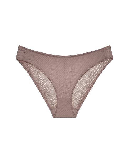 Slip échancré Harmony Spotlight Tai01 mousse au chocolat