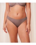 Harmony Spotlight Tai01 hoog uitgesneden slip met chocolademousse
