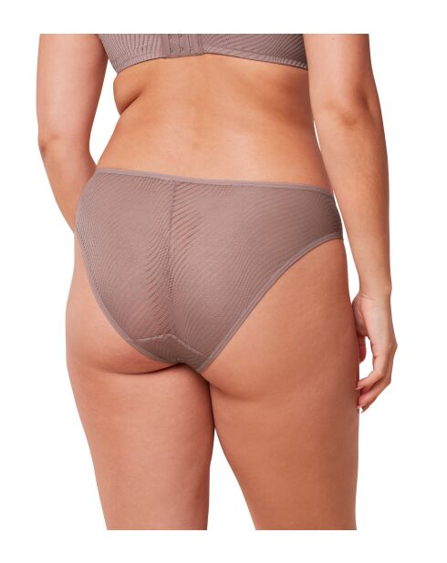 Slip échancré Harmony Spotlight Tai01 mousse au chocolat