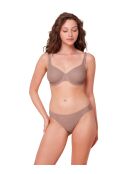 Harmony Spotlight Tai01 hoog uitgesneden slip met chocolademousse