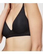 Soutien-gorge sans armatures ampliforme Harmony Spotlight P EX noir