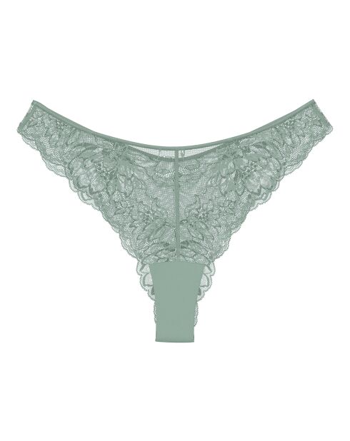 Amourette Charm T Brazilian Abstinthe slip met hoge taille en hoge taille