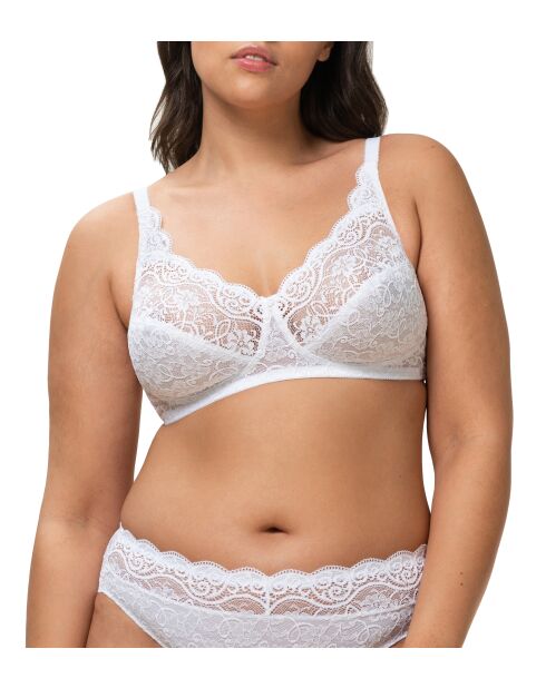 Witte bh zonder beugel Amourette 300 N X
