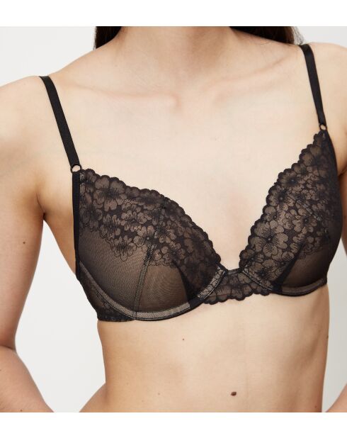 Bright Spotlight WHU zwarte push-up beugelbeha