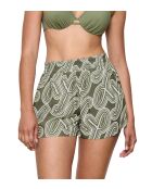 Beach MyWear SHORTS 01 groene broek