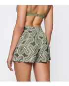 Beach MyWear SHORTS 01 groene broek