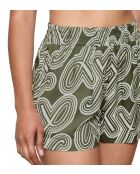 Beach MyWear SHORTS 01 groene broek