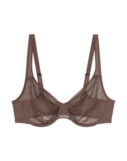 Soutien-gorge minimiseur avec armatures Harmony Spotlight W01 cacao sucre