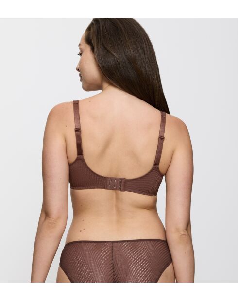 Soutien-gorge minimiseur avec armatures Harmony Spotlight W01 cacao sucre