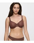 Soutien-gorge minimiseur avec armatures Harmony Spotlight W01 cacao sucre