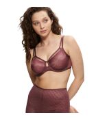 Triumph Signature Sheer W01 EX Dekadenter Minimizer-BH mit Bügeln, schokoladenbraun