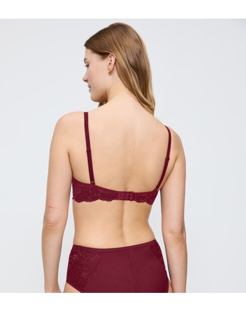 Reggiseno con ferretto in morbido marsala Amourette Charm T W02