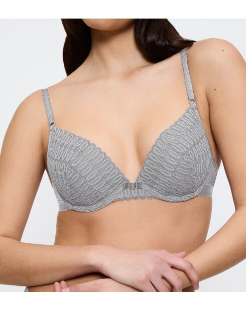 Aura Spotlight T WHU Ombre grijze push-up beugelbeha