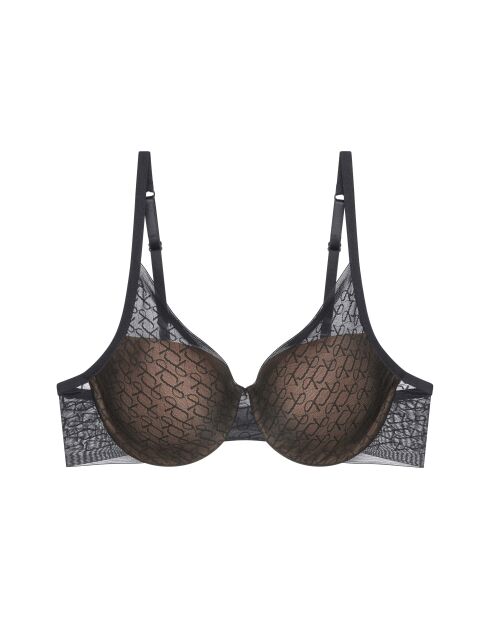 Triumph Signature Sheer WHP EX Wickel-BH mit Wickelbalkon, schwarz