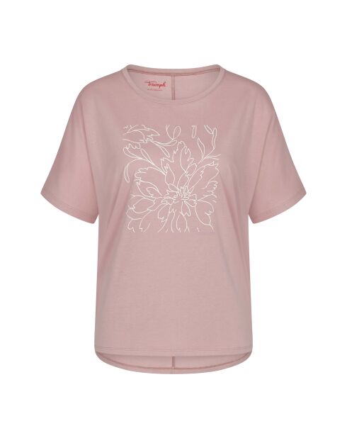 Top Mix & Match Top SSL 03 X roze paars