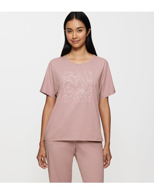Top Mix & Match Top SSL 03 X roze paars