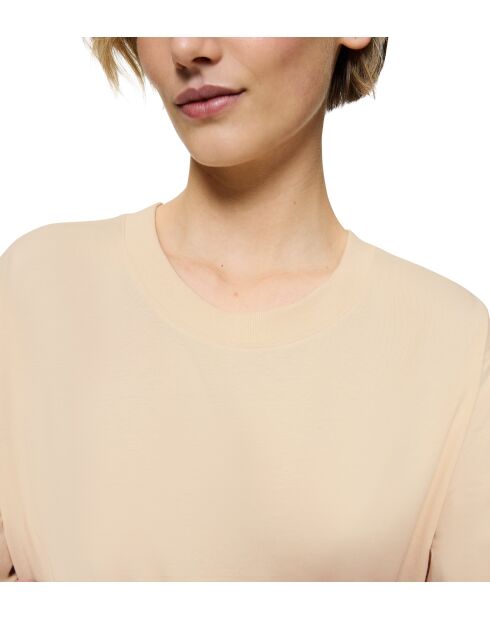 Top Mix & Match Top 3/4 cremefarben