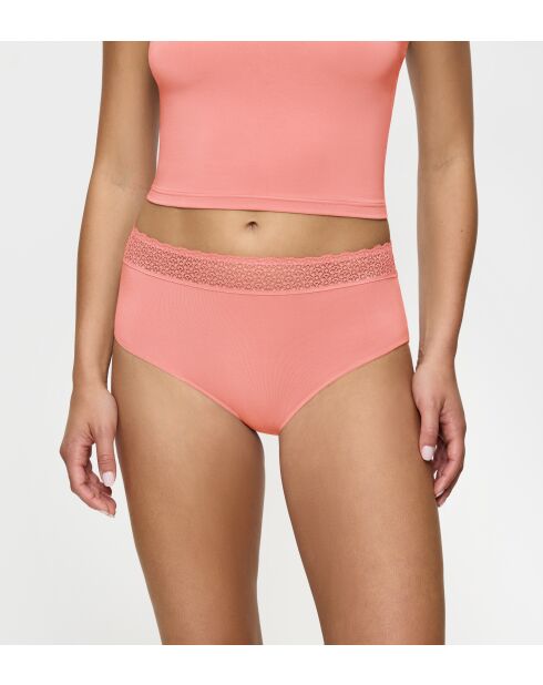 Feel of Modal Midi cameo-slip met hoge taille
