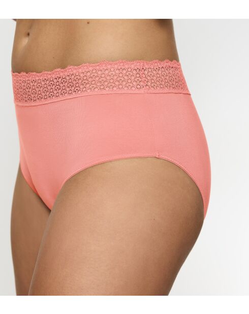 Feel of Modal Midi cameo-slip met hoge taille