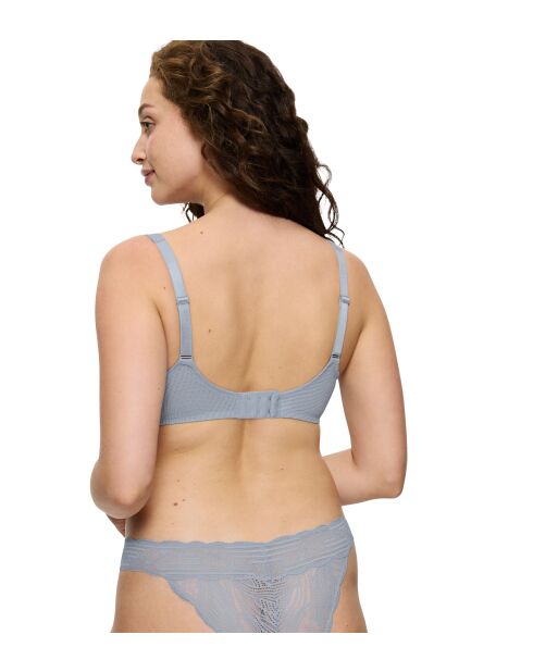 Soutien-gorge minimiseur avec armatures Harmony Spotlight W01 bleu coquillage