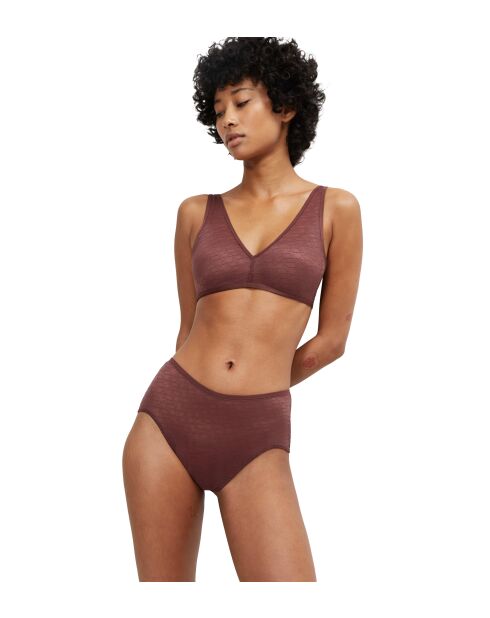 Triumph Signature Sheer P EX verlengde beugelbeha Decadent Chocolate