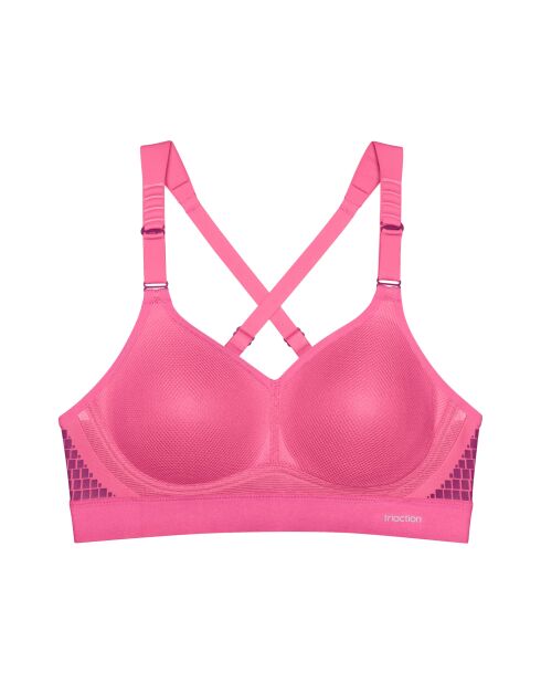 Glamouröser rosa Triaction Hybrid Lite P EX verstärkter Bügel-BH