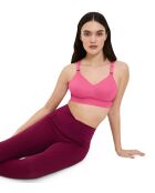Glamoureuze roze Triaction Hybrid Lite P EX versterkte beugelbeha