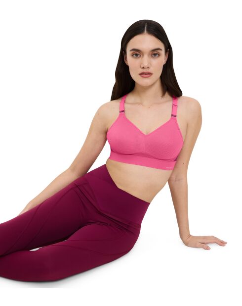 Glamouröser rosa Triaction Hybrid Lite P EX verstärkter Bügel-BH