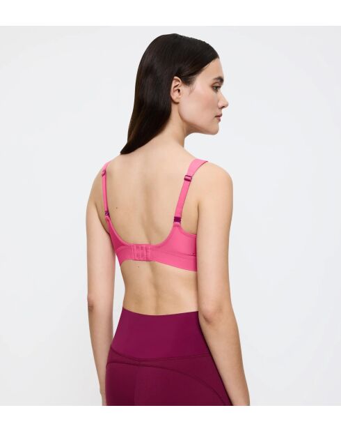 Glamouröser rosa Triaction Hybrid Lite P EX verstärkter Bügel-BH
