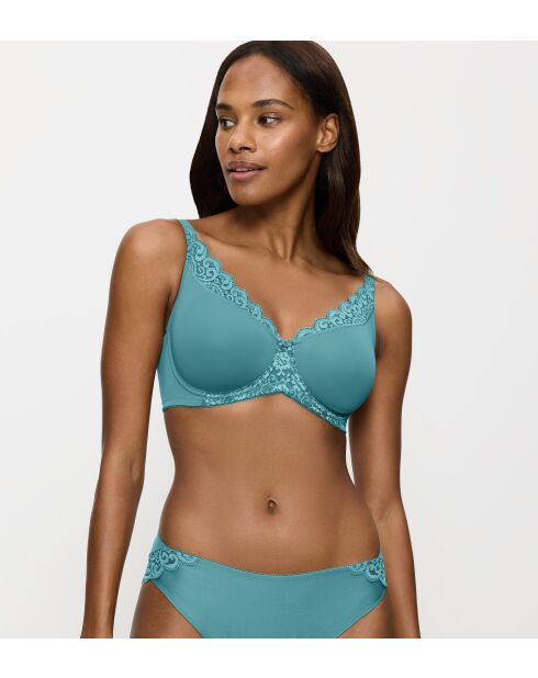 Amourette W01 calm turquoise minimizerbeha met beugel